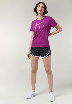 Camiseta Violeta-Rosa Nike Dri-FIT Swoosh Fly