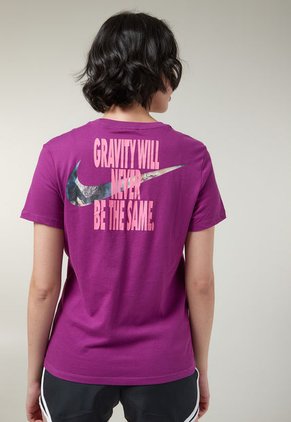 Camiseta Violeta-Rosa Nike Dri-FIT Swoosh Fly