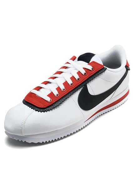 Tenis Blanco-Azul-Rojo Nike Cortez Basic Se