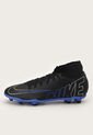 Guayo Negro-Azul-Plateado Nike Superfly 9 Club FG/MG de Nike
