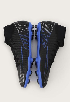 Guayo Negro-Azul-Plateado Nike Superfly 9 Club FG/MG