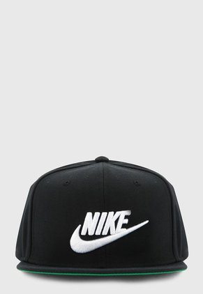 Gorra Negro-Blanco-Verde Nike NSW Pro Futura