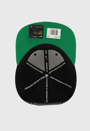 Gorra Negro-Blanco-Verde Nike NSW Pro Futura