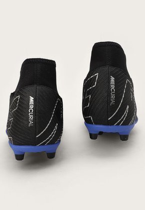 Guayo Negro-Azul-Plateado Nike Superfly 9 Club FG/MG