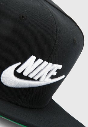 Gorra Negro-Blanco-Verde Nike NSW Pro Futura