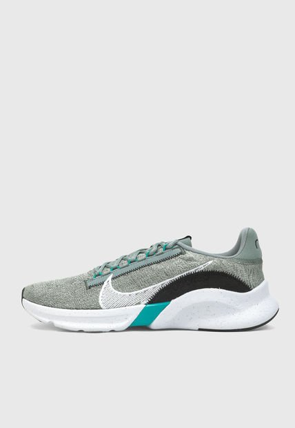 Tenis Training Verde-Blanco-Negro NIKE SuperRep Go 3 Next Nature Flyknit