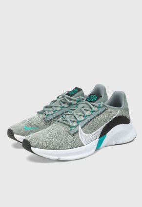 Tenis Training Verde-Blanco-Negro NIKE SuperRep Go 3 Next Nature Flyknit