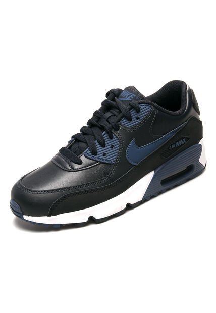 Tenis Running Negro-Azul-Blanco Nike