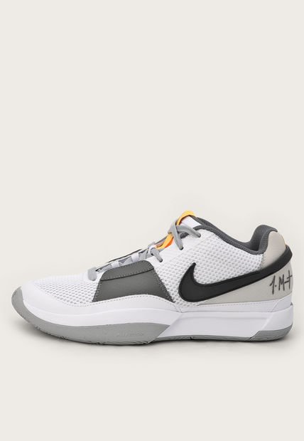 Tenis Basketball Blanco-Gris-Negro Nike JA 1