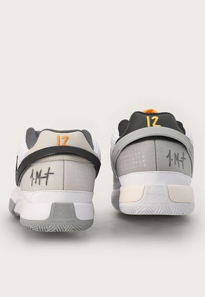 Tenis Basketball Blanco-Gris-Negro Nike JA 1