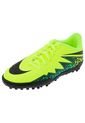 Fútbol  Amarillo Neón-Negro-Verde Nike Jr Hypervenom Phelon II Tf de Nike