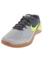 Training Gris-Verde Neón Nike METCON 3 de Nike