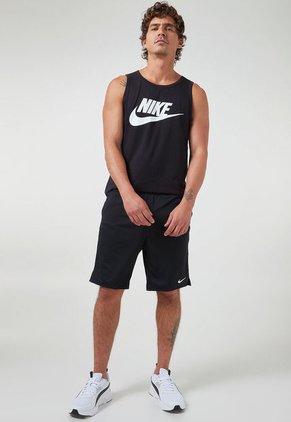 Pantaloneta Negro-Blanco Nike Totality