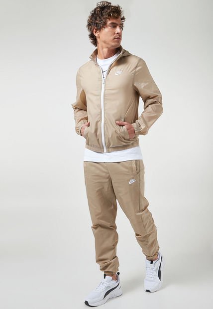 Sudadera Beige-Blanco Nike