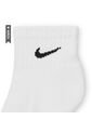 Medias Nike Everydy Cush Ankl 6Pr 108 Niño-Blanco Negro de Nike