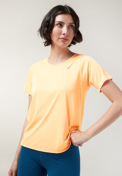 Camiseta Naranja Neón Nike Dri-FIT Race