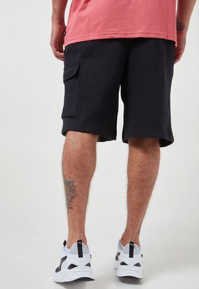 Pantaloneta Negro-Blanco Nike