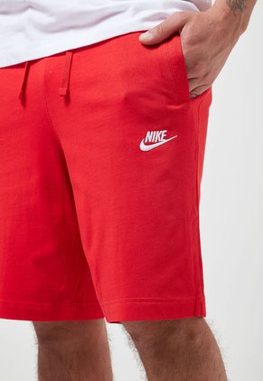 Pantaloneta Rojo-Blanco Nike Sportswear