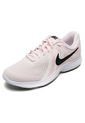 Tenis Rosa-Blanco Nike Revolution 4 de Nike