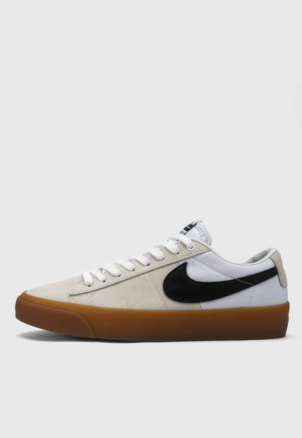 Tenis Lifestyle Beige-Blanco-Negro NIKE SB Zoom Blazer Low Pro GT