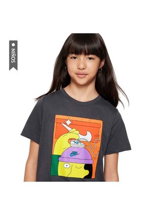 Camiseta Nike Sportswear Niño-Negro