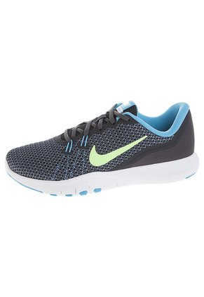 Training Azul-Negro-Verde Neón Nike W NIKE FLEX TRAINER 7