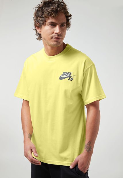 Camiseta Amarillo Nike Skate
