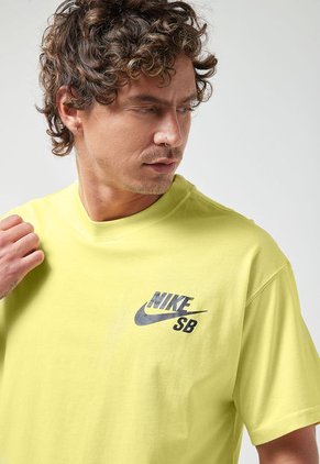 Camiseta Amarillo Nike Skate