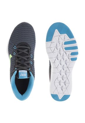 Training Azul-Negro-Verde Neón Nike W NIKE FLEX TRAINER 7
