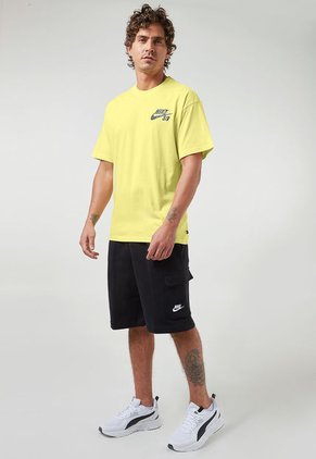 Camiseta Amarillo Nike Skate