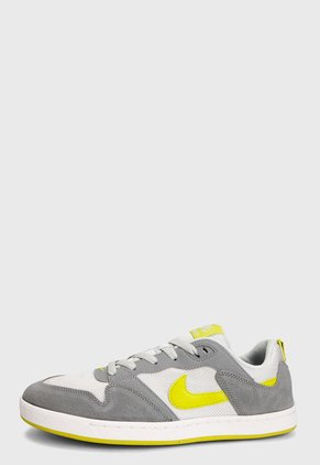 Tenis Skateboarding Gris-Amarillo-Blanco Nike Sb Alleyoop