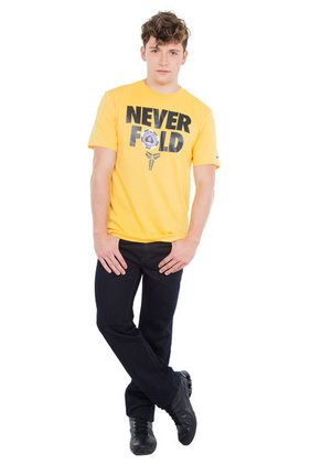 Camiseta Nike Kobe Never Fold Amarillo