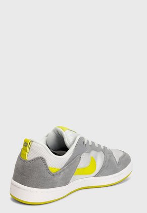 Tenis Skateboarding Gris-Amarillo-Blanco Nike Sb Alleyoop