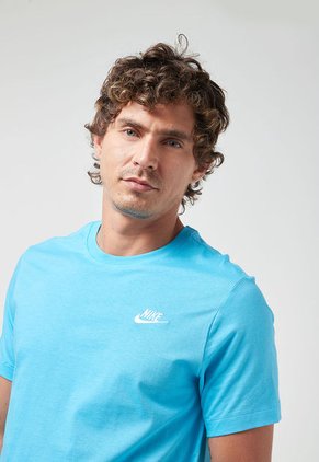 Camiseta Celeste-Blanco Nike