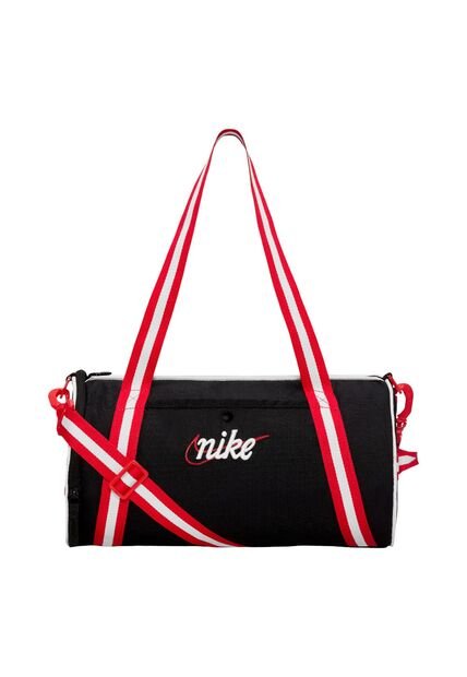 Maletin Nike Heritage Retro Duffel Bag 13L-Negro/Rojo