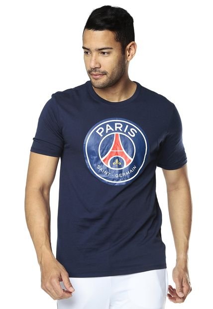 Camiseta PSG Azul Nike Psg M Nk Tee Evergreen Crest - Compra Ahora | Dafiti  Colombia