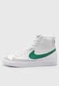 Tenis Lifestyle Blanco-Verde-Gris Nike Blazer Mid '77 Vintage de Nike