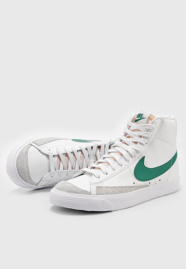 Tenis Lifestyle Blanco-Verde-Gris Nike Blazer Mid '77 Vintage - Compra  Ahora | Dafiti Colombia