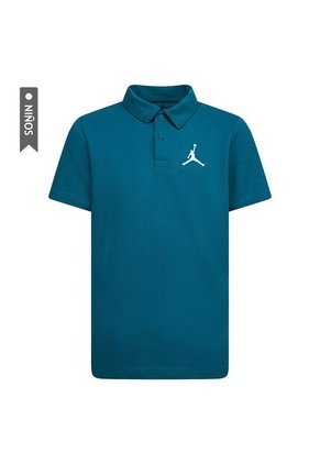Camiseta Polo Nike Jdb Jumpman Polo Niño-Azul
