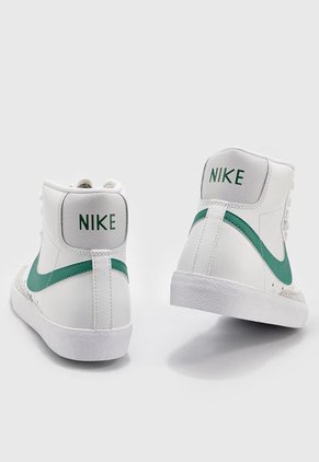 Tenis Lifestyle Blanco-Verde-Gris Nike Blazer Mid '77 Vintage