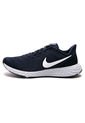 Tenis Running Azul Navy-Blanco Nike Revolution 5 de Nike