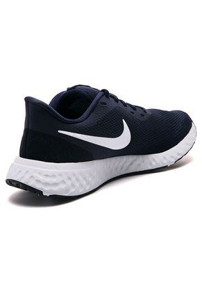 Tenis Running Azul Navy-Blanco Nike Revolution 5