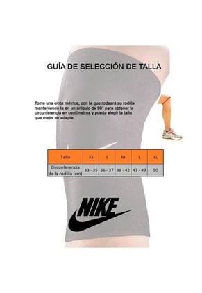 Rodillera Nike Pro 2.0-Negro