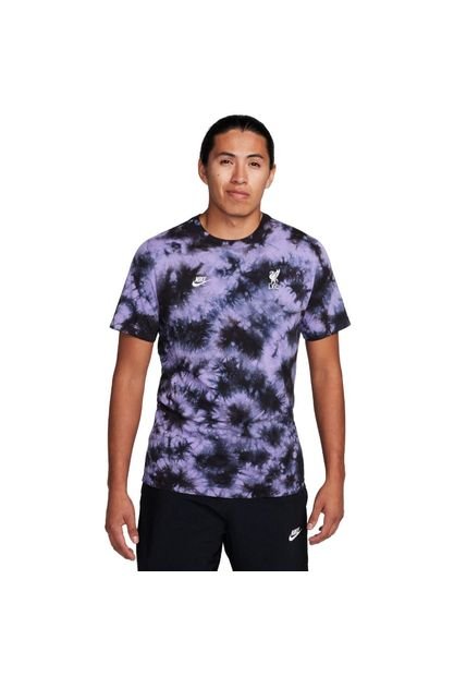Camiseta Nike Liverpool Club Essential Tee-Purpura