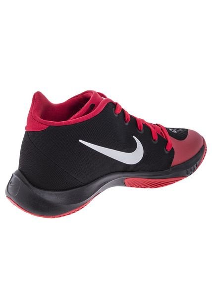 Nike zoom negro con rojo hotsell