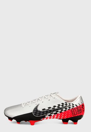 Guayo Plateado-Negro-Rojo Nike Mercurial Vapor 13 Academy Neymar Jr