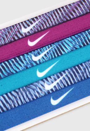 Bandas Elasticas X 6 Multicolor Nike Printed Headbands
