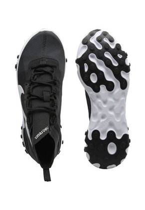 Tenis Negro-Blanco Nike React Element 55