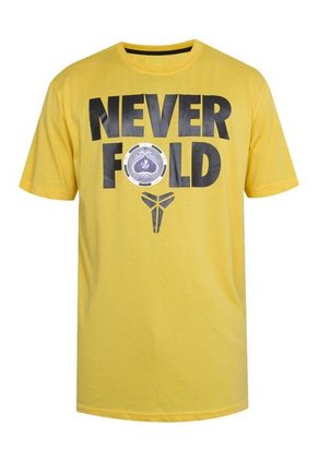 Camiseta Nike Kobe Never Fold Amarillo