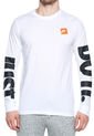 Camiseta Manga Larga Blanca Nike Hbr Swoosh de Nike
